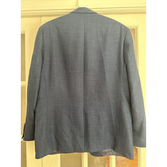 Lauren Ralph Lauren Mens 43R Blue 2-Button Blazer Jacket Preppy - Picture 5 of 6